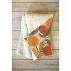 Cuss Yeah Designs Abstract Mangoes 80" x 60" Fleece Throw Blanket - Deny Designs - 2 of 2