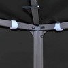 vidaXL Gazebo Top Cover Anthracite Polyester with PVC coating - 4 of 4