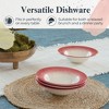 Portmeirion Potter's Mist Oatmeal Bowl, Set of 4 - Red - 3 of 4