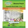Larissa Veronica Banana Peach Costa Rica Decaf Coffee (Gourmet, Naturally Flavored, Whole Coffee Beans) (16 oz, ZIN: 562907) - 2 of 4