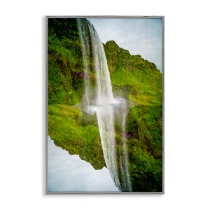 Stupell Industries Surreal Waterfall Reflection Framed Giclee Art - 1 of 4