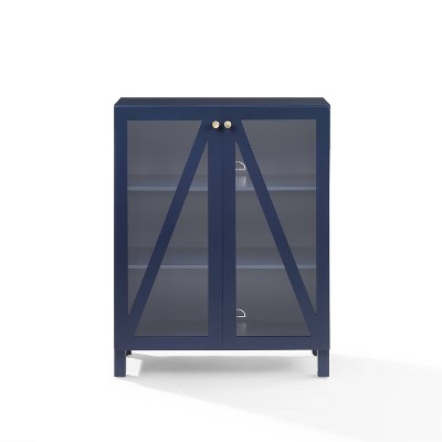 Navy Poplar and Birch Stackable Kitchen Storage Pantry