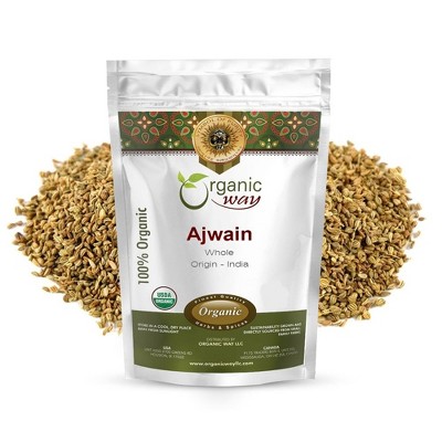 Organic Ajwain Whole 1 Lbs