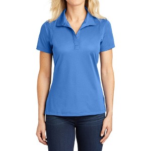 Mafoose Women's Short Sleeve Sport-Wick Smooth Micropique Polo T-shirt - 1 of 4