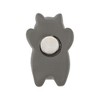 Unique Bargains Decorative Magnets Magnetic Fridge Sticker Irregular Shape Cat Synthetic Resin 1Pc - 3 of 3