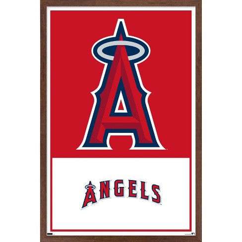 Mlb Los Angeles Angels Baseball Concession Metal Sign Panel : Target