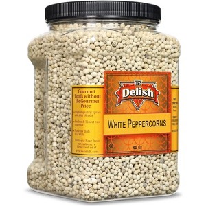 Whole White Peppercorns by It's Delish, 40 OZ Jumbo Container - 1 of 4
