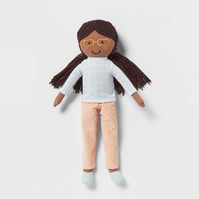 Image of Kids' Decorative Pillow Pal Blue - Pillowfort™: Novelty Plush Throw, Recycled Polyester Fill, OEKO-TEX Certified