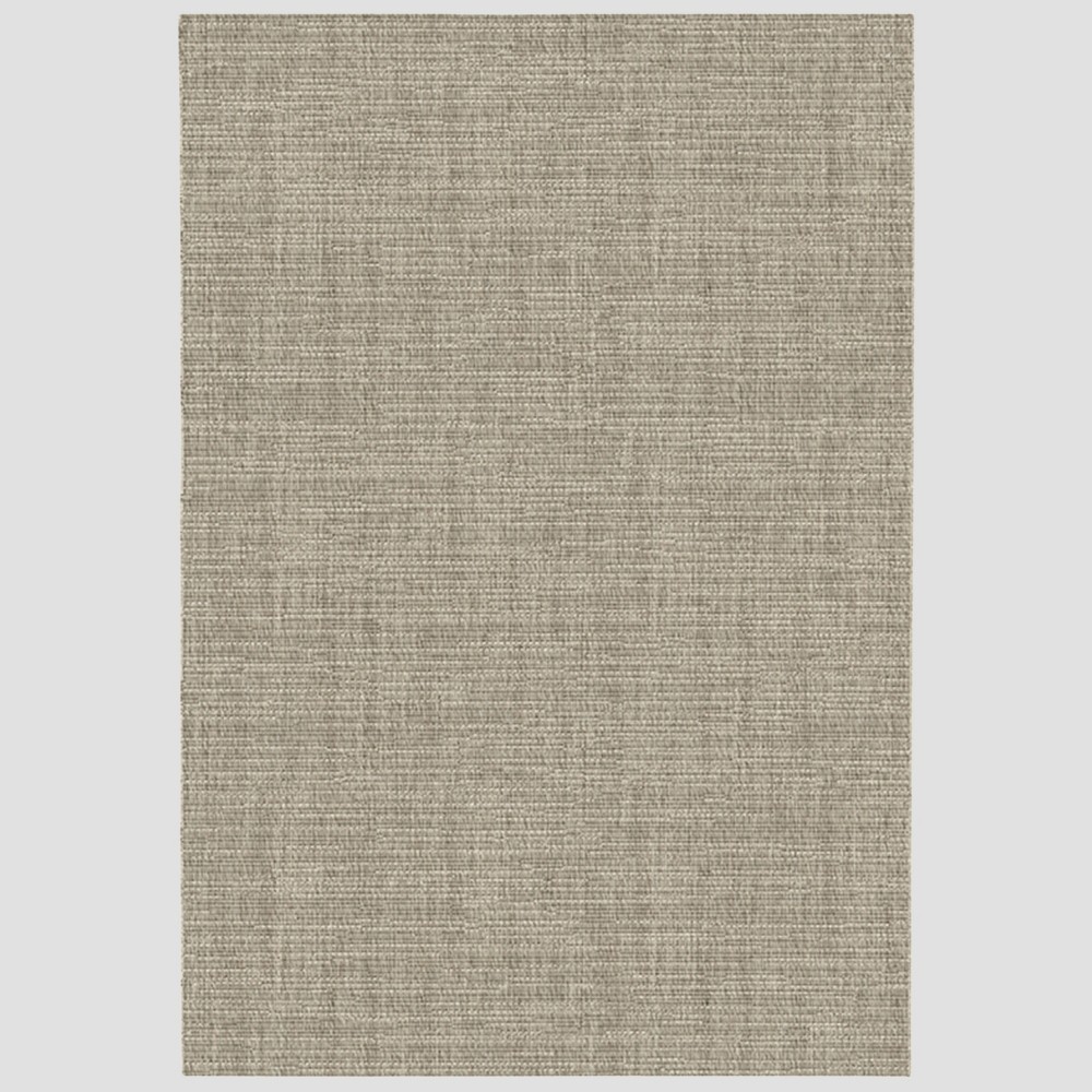 7' x 10' Dupione Outdoor Rug Oatmeal - Smith & Hawken™