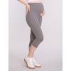 Women's Over the Belly Active Capri Legging | Motherhood Maternity - 3 of 4