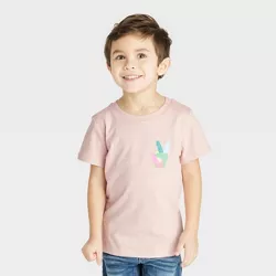 Toddler Boys' Short Sleeve Graphic T-Shirt - Cat & Jack™ Pink 18M