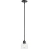 Quorum Lighting Reyes 1 - Light Pendant in  Textured Black - 2 of 3