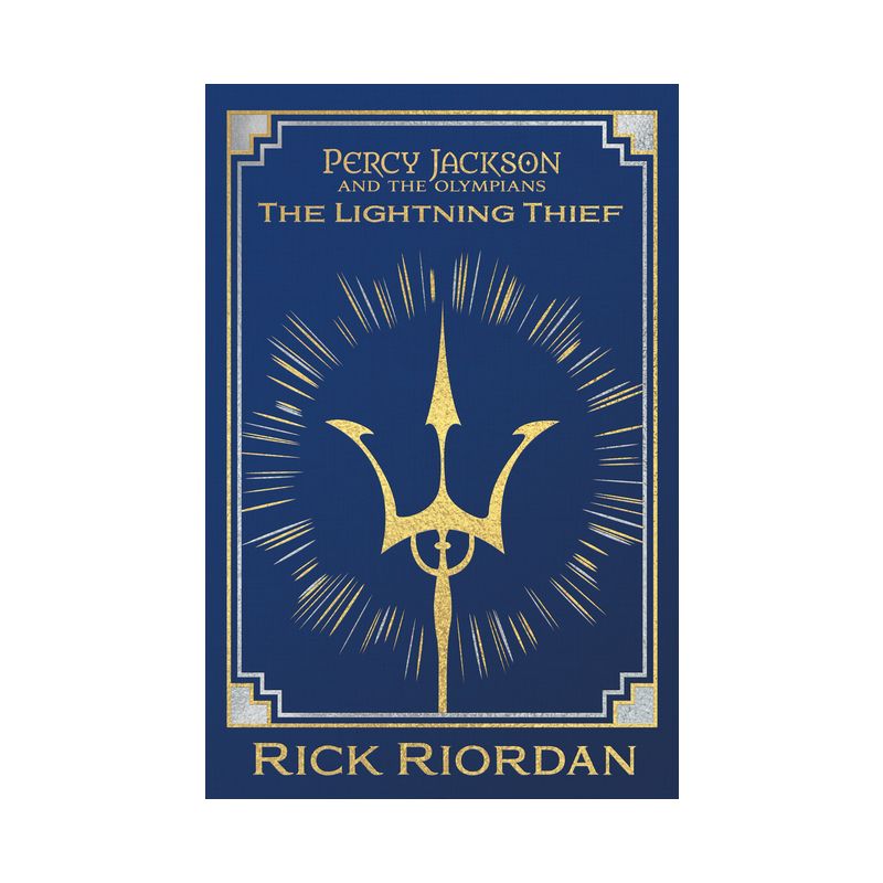 Percy Jackson and the Olympians the Lightning Thief Deluxe Collector&#39;s Edition - by  Rick Riordan (Hardcover), 1 of 2
