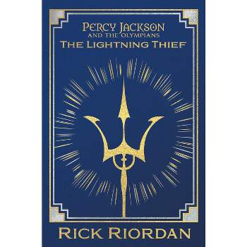 Percy Jackson and the Olympians the Lightning Thief Deluxe Collector's Edition - by  Rick Riordan (Hardcover)