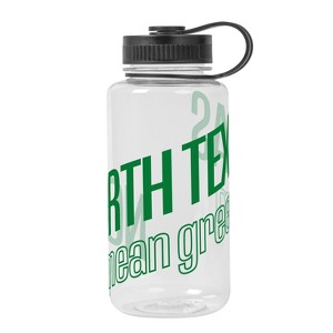 NCAA North Texas Mean Green Portable Drinkware - 38oz: Plastic Water Bottle - 1 of 2