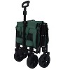 CAVINAS Expandable Dual-Layer Utility Wagon Cart, Lightweight Folding Wagon with 100% Extra Space, Shopping Cart for Camping, Sports - 4 of 4