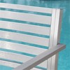 SKRAN Silver Rust-Proof Aluminum Outdoor Barstools Set of 2, 29.50 Inch Seats, Perfect for Patios and Barbeques, Garden - 4 of 4