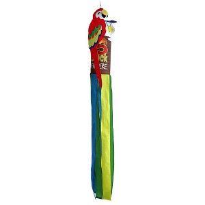 Briarwood Lane Summer 5 O'clock Parrot Summer Sculpted Windsock Wind Twister 56x6 - 1 of 2