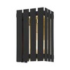 Livex Lighting Greenwich 1 - Light Wall Light in  Black/Satin Brass - 4 of 4