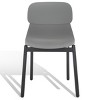 Abbie Molded Plastic Dining Chair (Set of 2) - SFV6900 - Safavieh Couture - 2 of 4