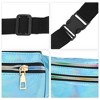 Unique Bargains Stylish Reflective Holographic Sports Waist Bag 1 Pc - 4 of 4