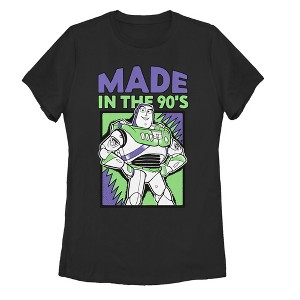 Women's Toy Story Buzz Lightyear Made in 90s T-Shirt - 1 of 3