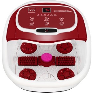 Best Choice Products Portable Heated Shiatsu Foot Bath Massage Spa w/ Pumice Stone, Waterfall, Adjustable Heat - 1 of 4