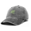 Dalix UFO Embroidered Alien Dad Hat Cotton Baseball Cap Adjustable Mens - 4 of 4