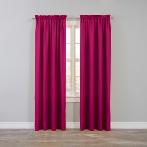 BrylaneHome BH Studio Microfiber Rod-Pocket Panel - 1 of 4