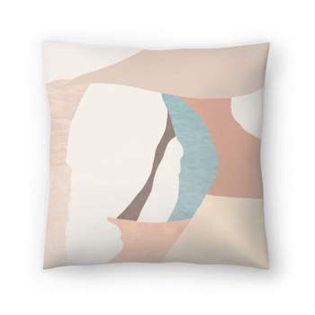Pastel Throw Pillow By Sakshi Modi - Americanflat Abstract Neutral