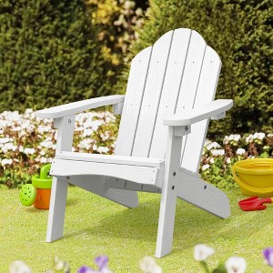 Arceso Kids HDPS Adirondack Chair, WeatherResistant, Low Maintenance, Easy to Assemble,for Fire Pit, Balcony, Backyard - 1 of 4