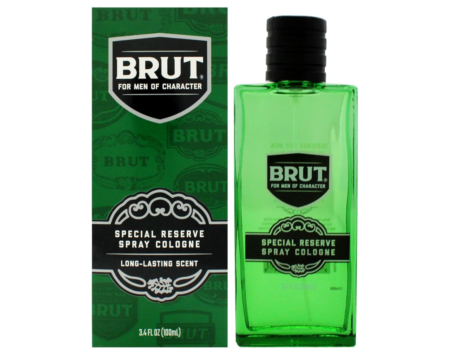 Brut Special Reserve Eau de Cologne Spray for Men, 3.4 oz