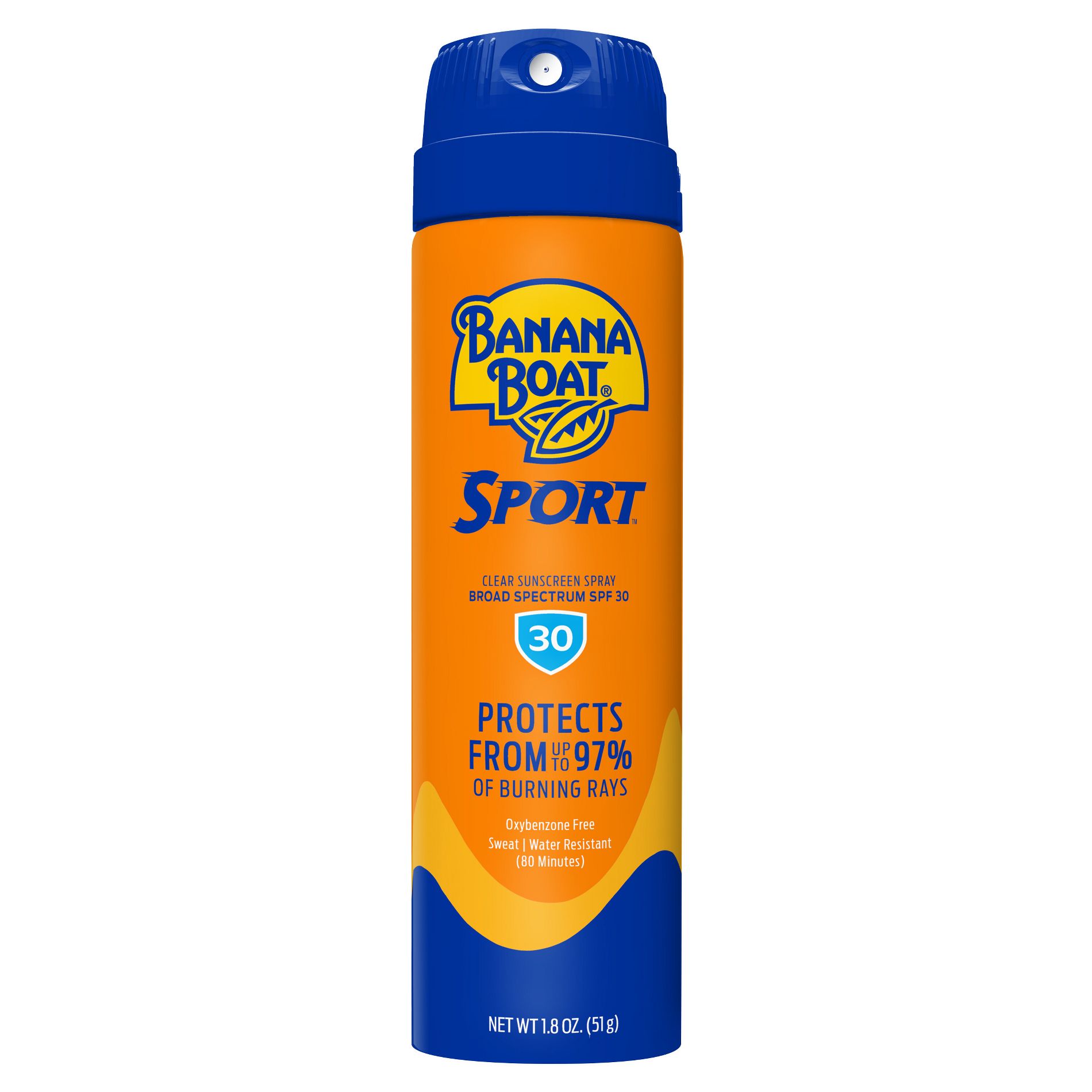 Banana Boat Ultra Sport Sunscreen Spray - SPF 30 - 1.8oz: Whole Body, Scented, Sport Sunscreen, Avobenzone