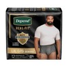 Depend Real Fit Men's LARGE/XL Disposable Incontinence Underwear - 2 of 4