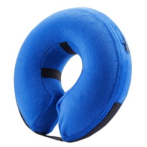 Bencmate Protective Inflatable Collar for Dogs and Cats - Soft Pet Recovery Collar Does Not Block Vision E-Collar - 1 of 4