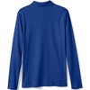 Lands' End School Uniform Kids Long Sleeve Feminine Fit Interlock Polo Shirt - 4 of 4
