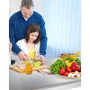Work Table, Stainless Steel Kitchen Prep Table with Adjustable Undershelf - Commercial Metal Table for Home Restaurant Hotel Silver - 2 of 4