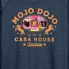 Women's - Barbie - Mojo Dojo Casa House West Lightweight French Terry Wide Neck Long Sleeve Shirt - 2 of 4
