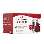 Ubbi Dog and Cat Waste Pail Disposable Bags - Red