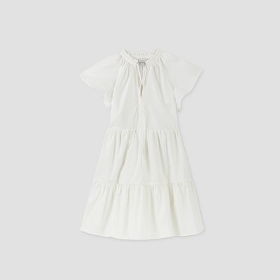 womens white babydoll dress