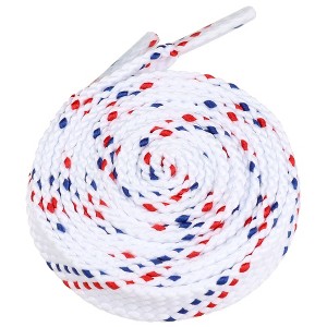 Elerevyo Polka Dots Shoe Laces Flat Shoelaces Double Color Twill Shoe Strings for Casual Sneakers 2 Pairs - 1 of 4