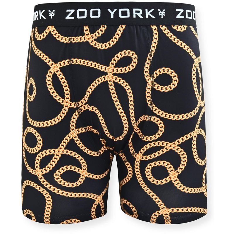 Zoo York Men's 3 Pack Boxer Briefs - 360 Stretch Print Premium Underwear for Men, 5 of 5