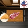 EvergreenNHLDetroit Red Wings Logo Natural Coir 28 x 16 Inches Indoor Outdoor Doormat - 2 of 4