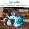 ECR4Kids Willow Climb-N-Crawl Whale, Head and Tail, Splish Splash/Royal Blue, 1 - 3 of 4