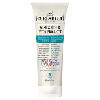 CURLSMITH Wash & Scrub Detox Pro-Biotic Hair Treatment - 8 fl oz - Ulta Beauty