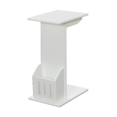 Abby Magazine C End Table White - Breighton Home