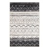 Lahome Machine Washable Moroccan Print Floor Mat-Boho Ultra Thin Soft Rug for Living Room, Bedroom, or Dorm - 3 of 4