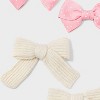 Girls' 4pk Salon Bow Clip Set - Cat & Jack™ - 3 of 3