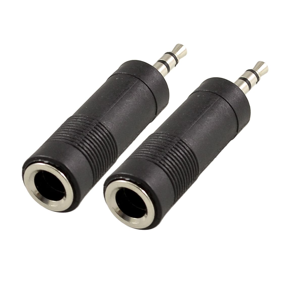 Unique Bargains Metal Plastic Audio Connector 2 Pcs