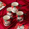 Certified International (Set of 4) 18oz Christmas Whimsy Snowman Mugs - 4 of 4